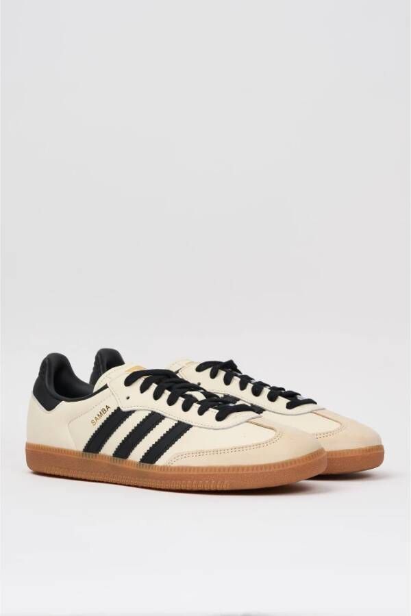 adidas Originals Gouden Leren Samba OG Sneakers Multicolor Heren