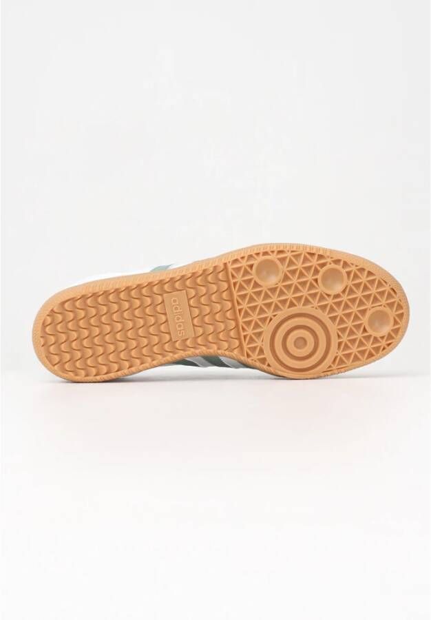 Adidas Originals Samba OG Wit Groene Sneakers