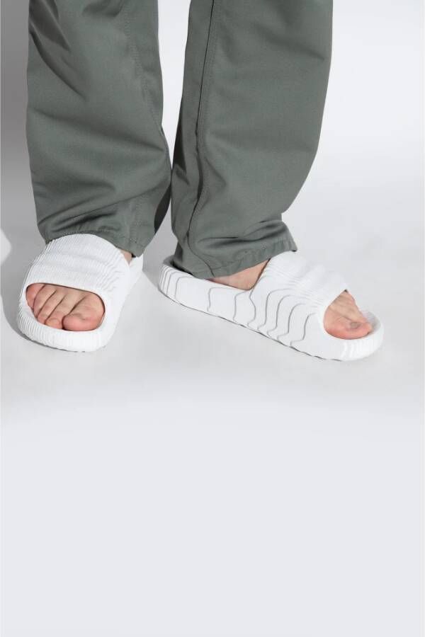 adidas Originals Adilette 22 slippers Wit Heren