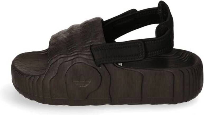 adidas Originals Slip-On Sandalen met Verstelbare Band Black Dames