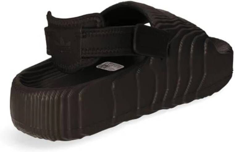 adidas Originals Slip-On Sandalen met Verstelbare Band Black Dames