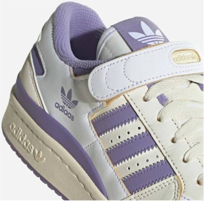 adidas Originals Crèmekleurige lage sneakers met verstelbare band Beige Dames