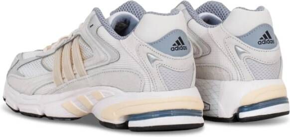 adidas Originals Crème Sneakers met Leren en Mesh Bovenwerk Beige Heren