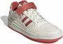 Adidas Originals Forum Low Heren Sneakers Schoenen Wit-Rood GW2043 - Thumbnail 7