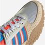 Adidas Kristal Witte Lage Sneaker Blauw Rood Multicolor - Thumbnail 5