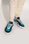 Adidas Groene Wolk Sneakers Retro Stijl Multicolor Heren - Thumbnail 5