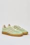 Adidas Originals Gazelle Indoor Dames Semi Green Spark Almost Yellow Cream White- Dames Semi Green Spark Almost Yellow Cream White - Thumbnail 5