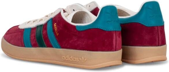 Adidas Originals Bordeaux en Groene Su de Sneakers Meerkleurig