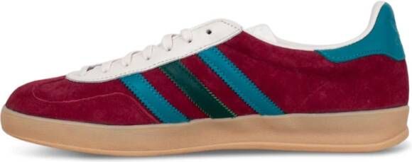 adidas Originals Bordeaux en Groene Suède Sneakers Meerkleurig Heren