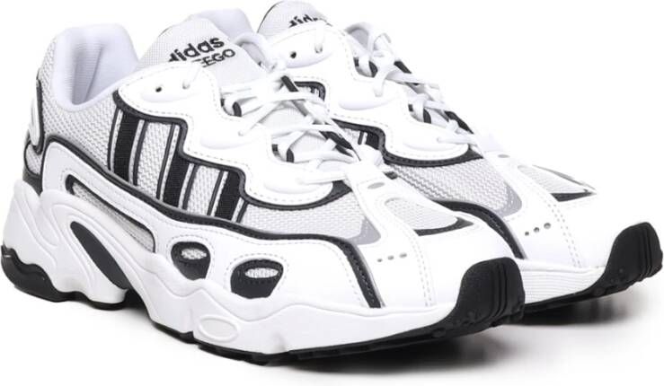 adidas Originals Sneakers met Mesh Overlays White Dames