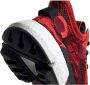Adidas Originals Rode stoffen sneakers met zwarte inzetstukken Rood Heren - Thumbnail 3