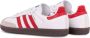 Adidas Originals Samba OG White Better Scarlet Gum 5- White Better Scarlet Gum 5 - Thumbnail 11