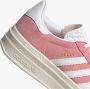 Adidas Originals Roze en witte Gazelle Bold sneakers Roze Dames - Thumbnail 12