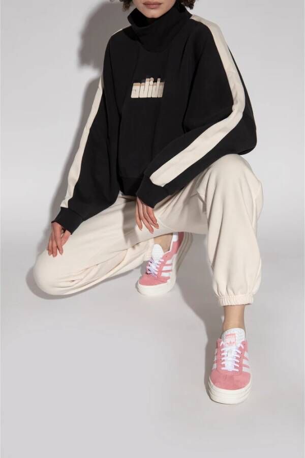 adidas Originals Roze en witte Gazelle Bold sneakers Roze Dames