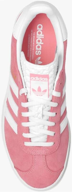 adidas Originals Roze en witte Gazelle Bold sneakers Roze Dames