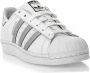Adidas Originals Witte Leren Sneakers met Zilveren Accenten White Dames - Thumbnail 5