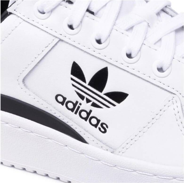 adidas Originals Bold W Leren Sneakers met Logo Belettering Wit Dames