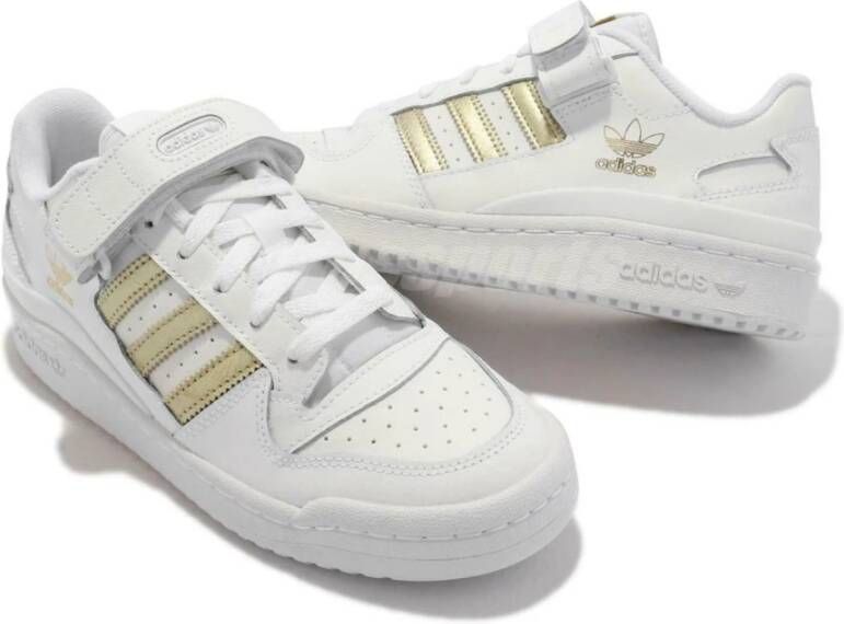 adidas Originals Leren sneakers voor vrouwen Wit Dames