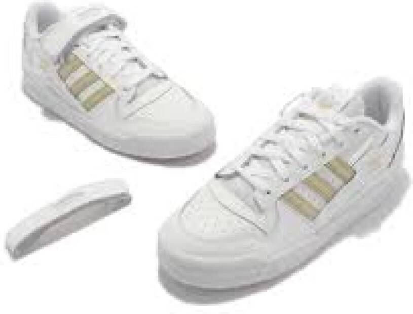 adidas Originals Leren sneakers voor vrouwen Wit Dames