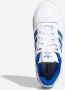 Adidas Nieuwe leren sneakers voor dames met synthetische voering en rubberen zool White Dames - Thumbnail 7