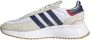 Adidas Originals Retropy F2 sneakers wit donkerblauw rood - Thumbnail 11
