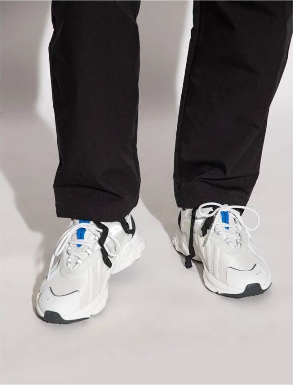 adidas Originals Witte en Blauwe Oztral Sneakers Wit Heren