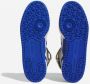 Adidas Hoge Basketbalschoen Wit Blauw Multicolor Heren - Thumbnail 4