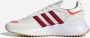 Adidas ORIGINALS Retropy F2 Sneakers Core White Better Scarlet Solar Red Heren - Thumbnail 5