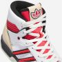 Adidas Leren Sneakers met Unieke Inzetstukken White Dames - Thumbnail 8