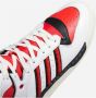 Adidas Leren Sneakers met Unieke Inzetstukken White Dames - Thumbnail 9