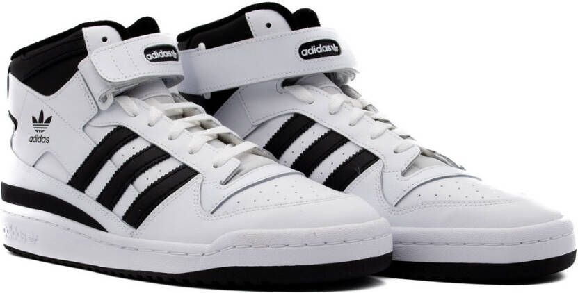 Adidas Originals Forum Mid Schoenen Cloud White Cloud White Cloud White Heren - Foto 12