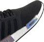 Adidas Originals Nmd_R1 W Stoffen Sneakers met Logo Black Dames - Thumbnail 4
