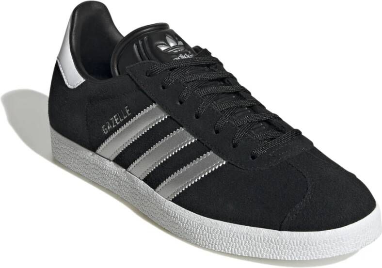 adidas Originals Zwarte Gazelle Sneakers Old-School Vibes Zwart Dames