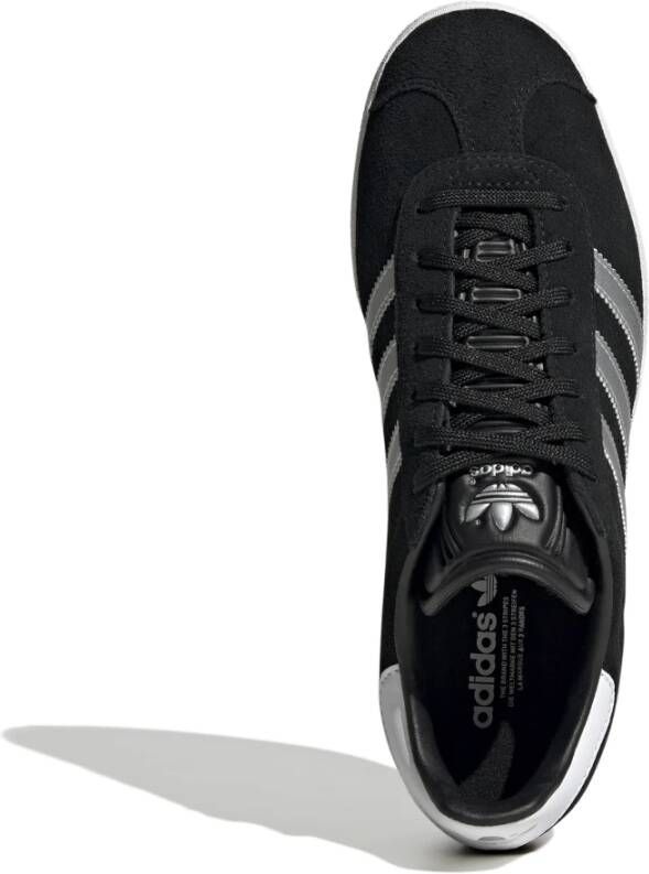 adidas Originals Zwarte Gazelle Sneakers Old-School Vibes Zwart Dames