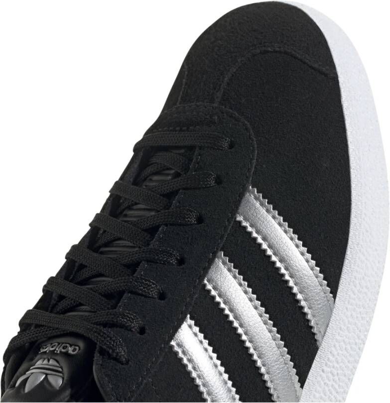 adidas Originals Zwarte Gazelle Sneakers Old-School Vibes Zwart Dames