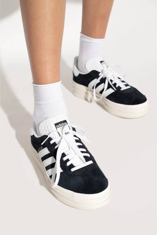 adidas Originals Gazelle Bold platform sneakers Zwart Dames