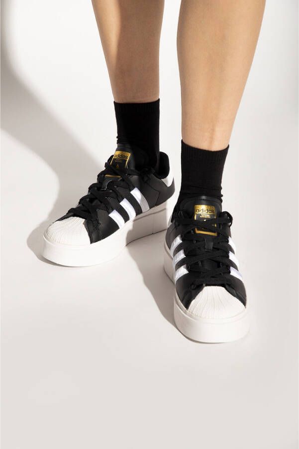 adidas Originals Superstar Uitstekende W -platform sneakers Zwart Dames