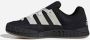 Adidas Core Black Lage Sneaker met Witte Details Black Heren - Thumbnail 4