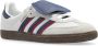 Adidas Sneakers Samba LT Crystal White Dark Blue Gum - Thumbnail 14