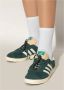 Adidas Originals Gazelle Mineral Green Off White Cream White- Dames Mineral Green Off White Cream White - Thumbnail 11