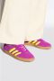 Adidas Originals Gazelle Dames Purple Burst Solar Yellow Off White- Dames Purple Burst Solar Yellow Off White - Thumbnail 6