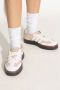 Adidas Originals Beige Leren Sneakers met Rubberen Zool Beige Dames - Thumbnail 9