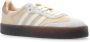 Adidas Originals Beige Leren Sneakers met Rubberen Zool Beige Dames - Thumbnail 11