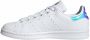 Adidas Originals Stan Smith sneakers wit zilver metallic Gerecycled polyester 35 1 2 - Thumbnail 5