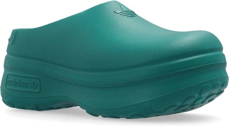 Adidas Originals Stan Smith platform slides Green Dames Schoenen
