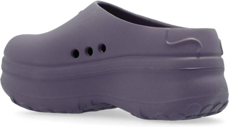 adidas Originals Stan Smith platform slides Purple Dames