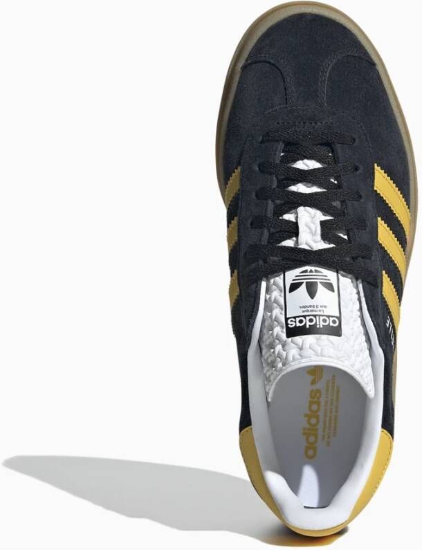 adidas Originals Stoere Gazelle Sneakers Zwart Goud Multicolor Heren