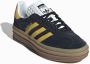 Adidas Originals Stoere Gazelle Sneakers Zwart Goud Multicolor Heren - Thumbnail 4