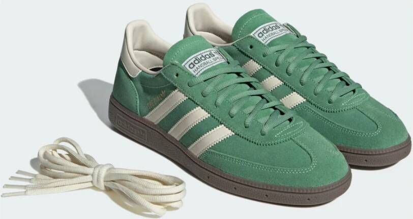 adidas Originals Vintage Handball Spezial Sneakers Groen Wit Green Heren