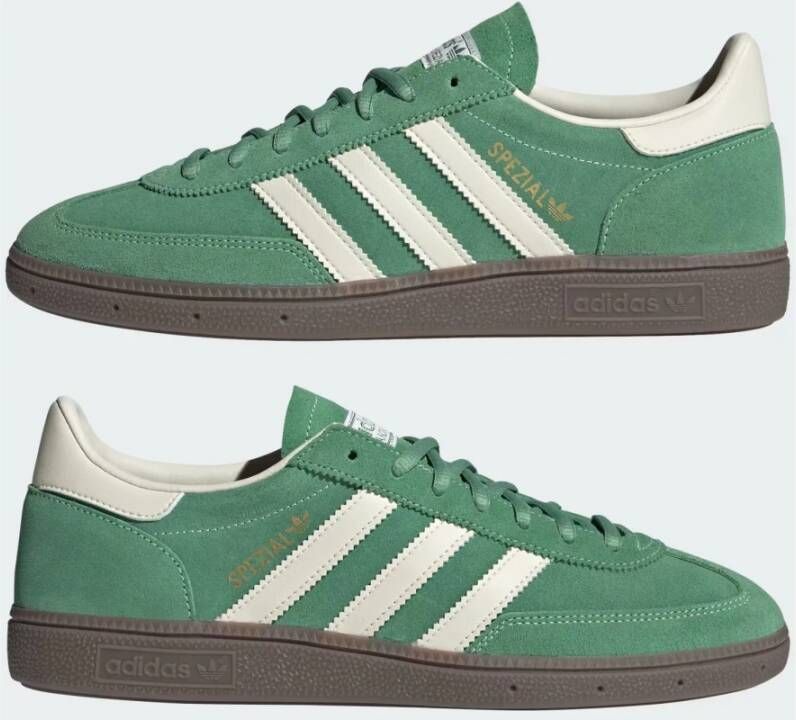 adidas Originals Vintage Handball Spezial Sneakers Groen Wit Green Heren